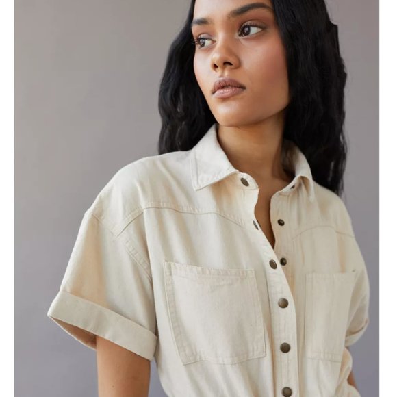 Distressed Romper - Picture 4 of 5